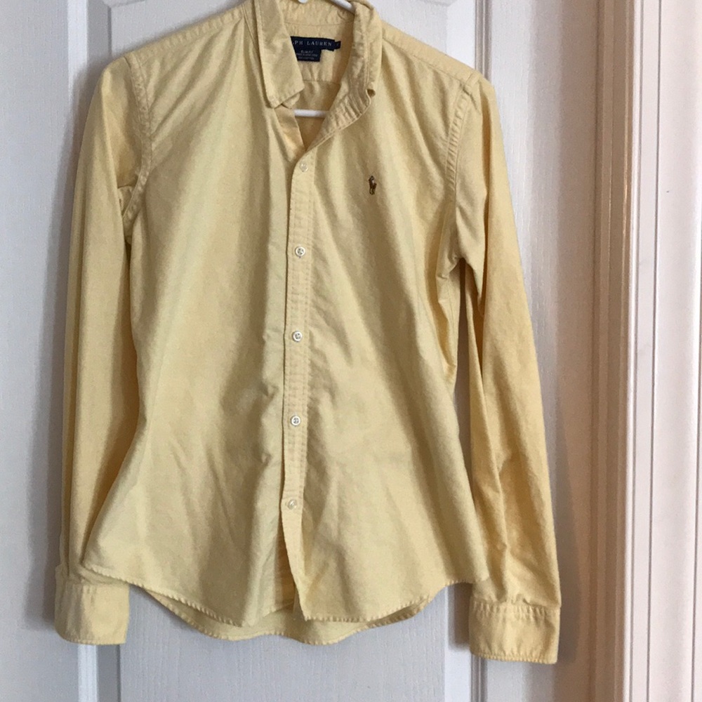Classic Yellow Button Down